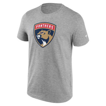 Florida Panthers мъжка тениска Primary Logo Graphic Sport Gray Heather