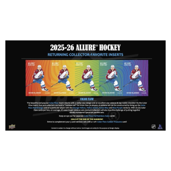 NHL кутии хокей карти NHL 2025-26 Upper Deck Allure Hobby Box