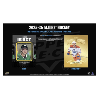 NHL кутии хокей карти NHL 2025-26 Upper Deck Allure Hobby Box