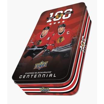 NHL кутии хокей карти NHL 2025-26 Upper Deck Chicago Blackhawks NHL Centennial Hobby Box