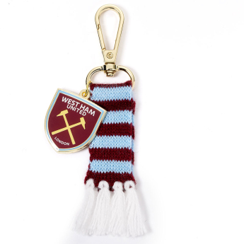 West Ham United висулка за чанта Bar Scarf Bag Charm