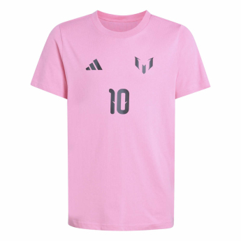 Lionel Messi детска тениска MESSI Graphic pink