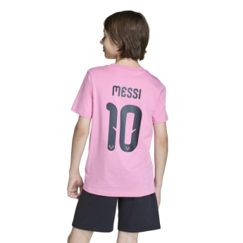 Lionel Messi детска тениска MESSI Graphic pink