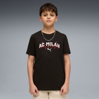 AC Milan детска тениска Culture black