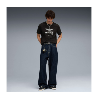 Aston Martin мъжка тениска black Large Logo F1 Team 2026