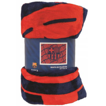 FC Barcelona поларено одеяло Barca 24/25