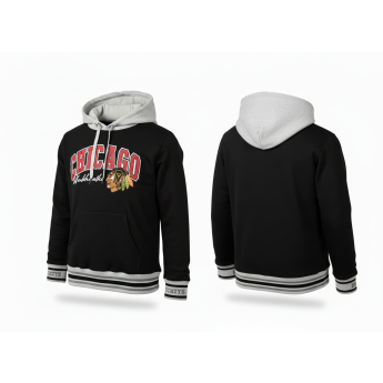 Chicago Blackhawks мъжки суитшърт с качулка Premium Fleece Hoodie Current Logo
