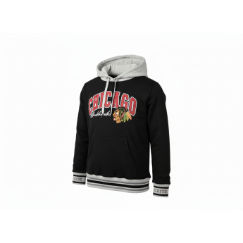Chicago Blackhawks мъжки суитшърт с качулка Premium Fleece Hoodie Current Logo