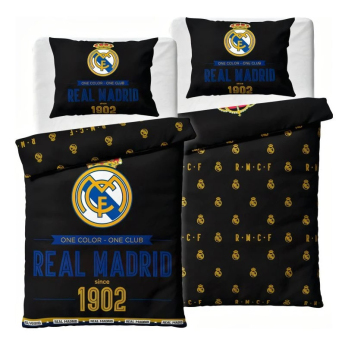 Real Madrid CF спално бельо за единично легло black