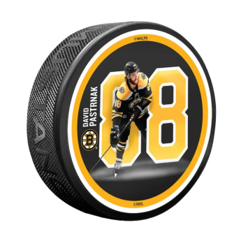Boston Bruins шайба Breakout Series - David Pastrnak