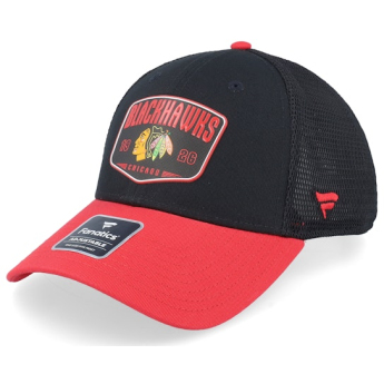Chicago Blackhawks баскетболна шапка с козирка A/CAP Structured Adjustable Meshback
