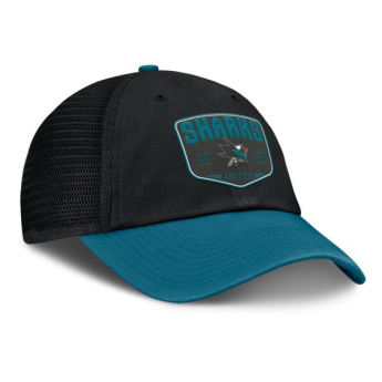 San Jose Sharks баскетболна шапка с козирка A/CAP Structured Adjustable Meshback