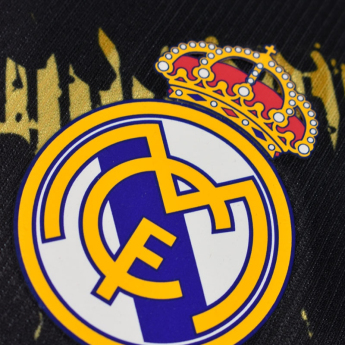 Real Madrid CF детска футболна фланелка black gold
