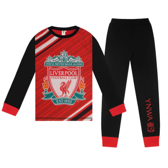 Liverpool FC детска пижама Long red
