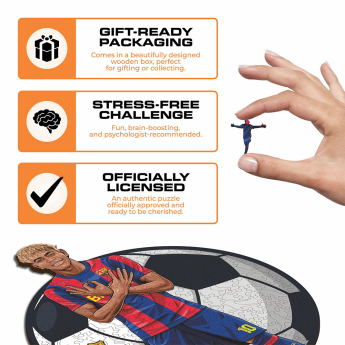 FC Barcelona дървен пъзел Yamal NEW 500 pcs