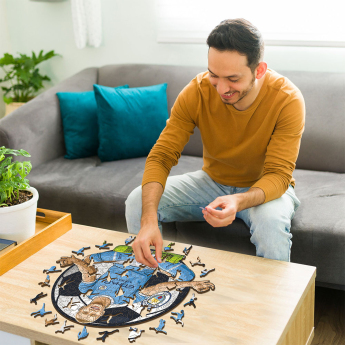 Manchester City дървен пъзел Haaland NEW 500 pcs