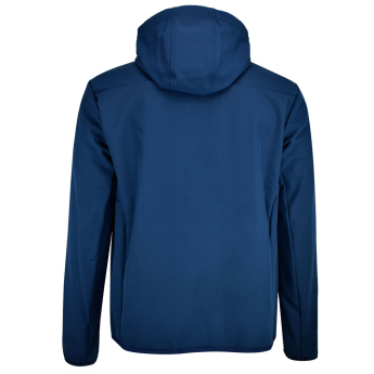 FC Barcelona мъжко яке с качулка Softshell navy light