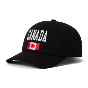 Отбори по хокей баскетболна шапка с козирка Canada Flag black