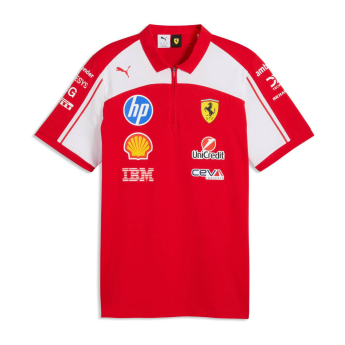 Ferrari мъжка поло тениска official Teamline Replica F1 Team 2026
