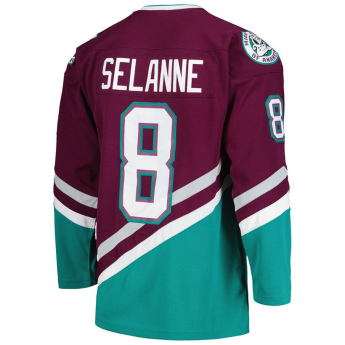 Anaheim Ducks хокейна фланелка Teemu Selanne 1996 Dark Jersey