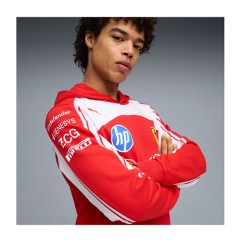 Ferrari мъжки суитшърт с качулка official Teamline Replica F1 Team 2026