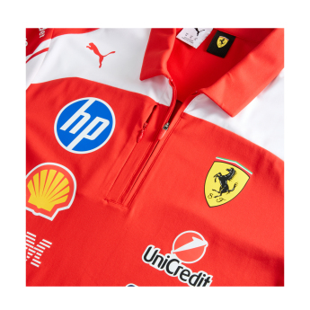 Ferrari мъжка поло тениска Authentic official Teamline Replica F1 Team 2026