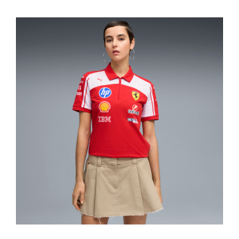 Ferrari дамска поло блуза official Teamline Replica F1 Team 2026