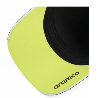 Aston Martin баскетболна шапка с козирка black official Teamline Replica F1 Team 2026