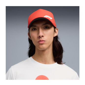 Formula 1 баскетболна шапка с козирка logo red 2026