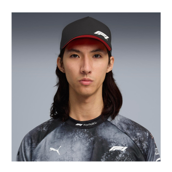 Formula 1 баскетболна шапка с козирка Logo black 2026