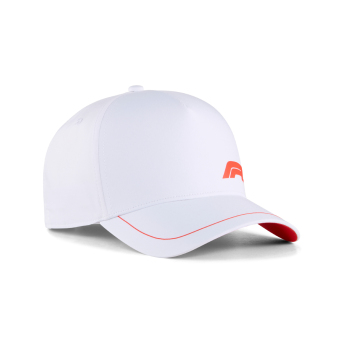 Formula 1 баскетболна шапка с козирка logo white 2026