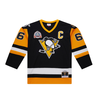 Pittsburgh Penguins хокейна фланелка Mario Lemieux Dark Jersey
