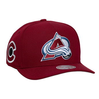Colorado Avalanche баскетболна шапка с козирка Double Clutch Pro Snapback