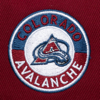 Colorado Avalanche баскетболна шапка с козирка Double Clutch Pro Snapback