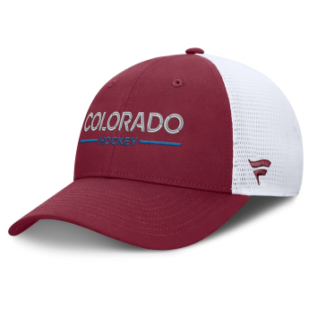 Colorado Avalanche баскетболна шапка с козирка Authentic Pro Rink Lockup Adjustable Trucker