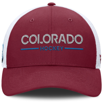 Colorado Avalanche баскетболна шапка с козирка Authentic Pro Rink Lockup Adjustable Trucker