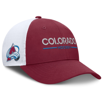 Colorado Avalanche баскетболна шапка с козирка Authentic Pro Rink Lockup Adjustable Trucker