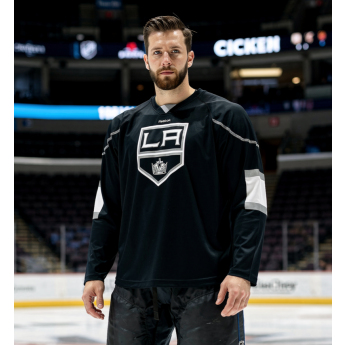 Los Angeles Kings мъжка тениска с дълъг ръкав Jonathan Quick #32 black