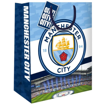 Manchester City подаръчна торбичка Medium Colour