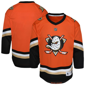 Anaheim Ducks детска хокейна фланелка Home Replica Jersey orange