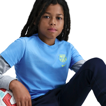 FC Barcelona детска тениска Supporter blue