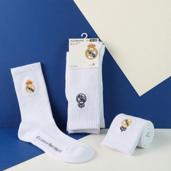Real Madrid CF чорапи 2pack Long white