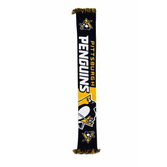 Pittsburgh Penguins зимен шал Big Logo Scarf Black Yellow