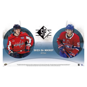 NHL кутии хокей карти NHL 2025-26 Upper Deck SP Hockey Blaster Box