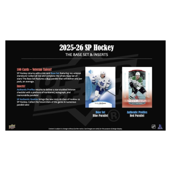 NHL кутии хокей карти NHL 2025-26 Upper Deck SP Hockey Blaster Box