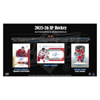 NHL кутии хокей карти NHL 2025-26 Upper Deck SP Hockey Blaster Box