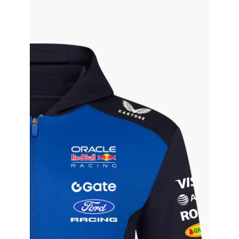 Red Bull Racing мъжки суитшърт с качулка zip official Teamline Replica F1 Team 2026