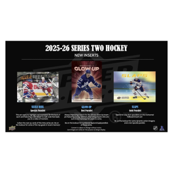 NHL кутии хокей карти NHL 2025-26 Upper Deck Series 2 Hobby Box