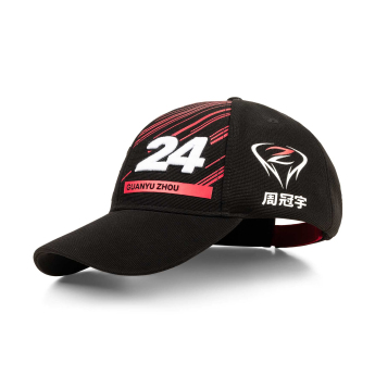 Alfa Romeo Racing баскетболна шапка с козирка Guanyu Zhou #24 official Teamline Replica F1 Team 2026