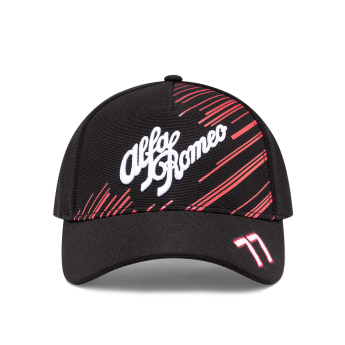 Alfa Romeo Racing баскетболна шапка с козирка Valtteri Bottas #77 official Teamline Replica F1 Team 2026